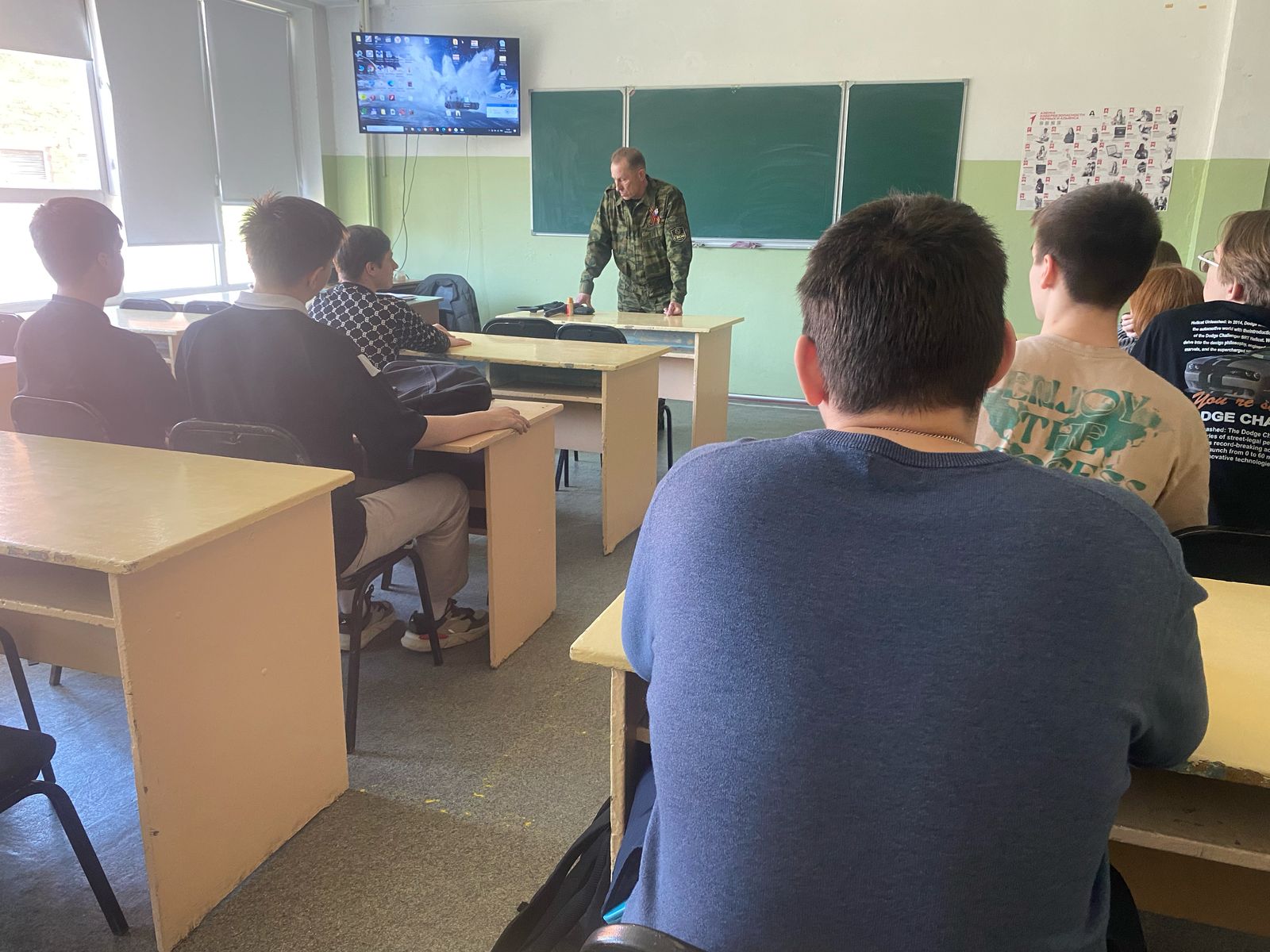 В гимназии прошли Всероссийские учения по антитеррористической защищенности.